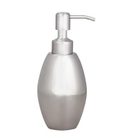 Giftbargains Stainless Steel 'mirror' Finish Liquid Soap Dispenser with ss Pump Photo