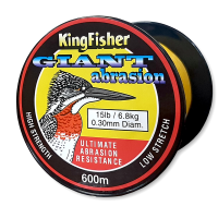 Kingfisher Giant Abrasion Nylon .30MM 6.8KG/15LB Colour Gold 600m Spool Photo