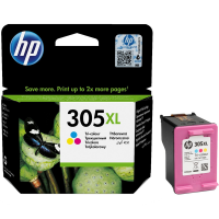 HP 305XL High Yield Tri-color Original Ink Cartridge Photo