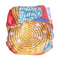 mother nature products All-In-Three Cloth Nappy African Sun Photo