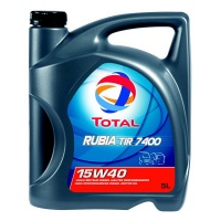 Total - Rubia TIR 7400 Diesel Engine Oil - 5 Litre Photo