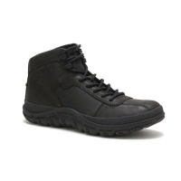 CAT Men's Footwear Fused Mid Black Leather Boot Photo