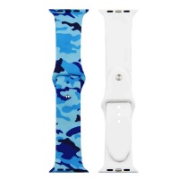 Killer Deals Silicone Strap Compatible with 38/40MM Apple Watch 6/5/4/3/2/1 - 11 Colours/2 Sizes Photo