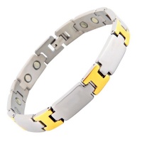 Men's Titanium Magnetic Bracelet - Arthritis Relief - 8483 Photo