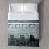 Sesli 3037 Sesli - Mink Beverly 1Ply Blanket – Double Size - Grey Photo