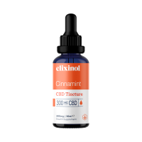 Elixinol Hemp Oil Drops 300mg CBD - Cinnamint Flavour Photo