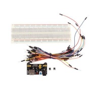 Solderless Bread Board Power Supply and Jumper Cable Kit for Arduino Photo