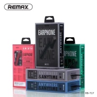 Remax RB-T17 Business Bluetooth Earpiece - Blue Photo
