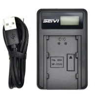 Sony Seivi LCD USB Charger for NP-FZ100 Battery Photo
