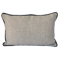 Linen Myrrh Linen & Myrrh - Taupe Petite Scatter Cushion - 40x60cm Photo
