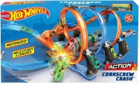 Hot Wheels Corkscrew Crash Track Set Photo
