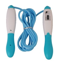 Workout Fitness Rope Digital Speed Skipping Jump Rope - Blue Photo