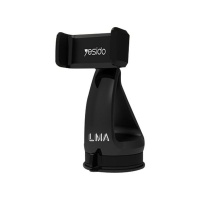 Yesido LMA- Smart Car Mount Phone Holder - Black Photo