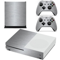 SKIN-NIT Decal Skin For Xbox One S: Brushed Steel Photo