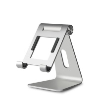 LASA Adjustable Angle Phone Tablet Stand Mount Holder 4-13" Silver Photo