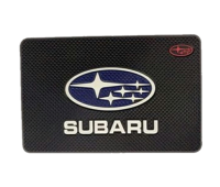 OQ Car Dashboard Silicone Mat with Car Logo - SUBARU Photo