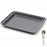 optic life Optic Carbon Steel Baking Sheet Tray with Ice-Cream Scoop Photo