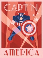 Marvel Deco - Captain America Photo