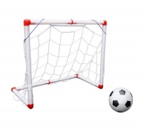 Olive Tree - Football Soccer 56cm Goal Post Net Ball & Pump Set for Kids Photo