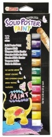 KB Solid Poster Paint Metallic 12 Colours Photo