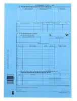 HORTORS - DEED LODGEMENT COVER & HIGH COURT FORMS B File - Execution Cover for Bonds - Blue 100 Pack Photo