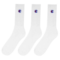 Champion Mens 3 Pack Logo Socks - White - 40-42 [Parallel Import] Photo