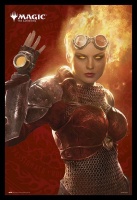 Magic The Gathering - Chandra Poster with Black Frame Photo