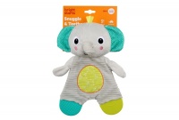 Bright Starts Snuggle and Teethe Plush Teether Elephant Photo