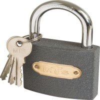 MTS Padlock Iron 63mm D/Blister Wz369 Photo