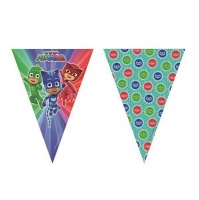 PJ Masks Triangle Flag Banner Photo