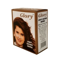BetterBuys Glory Henna Natural Hair Dye - Ammonia Free - Light Brown - 3 Pack Photo
