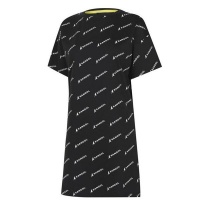 kangol Ladies T-Shirt Dress - Black [Parallel Import] Photo