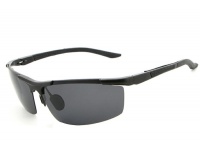 HDCRAFTER Design Men's Bolt Polarised Sunglasses Silver Photo