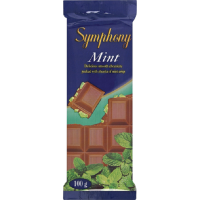 Symphony - Mint Chocolate Slab 24x100g Photo