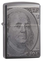 Zippo Lighter - Currency Design Photo