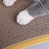 UrbanPets - Paper Banana-Shaped Cat Scratcher Bed Photo