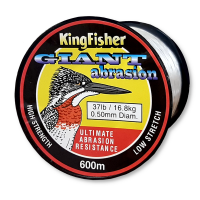 Kingfisher Giant Abrasion Nylon .50MM 16.8KG/37LB Colour Clear 600m Spool Photo