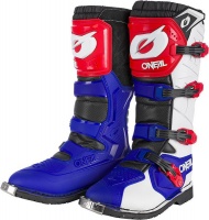 ONeal Racing O'Neal Rider Pro Blue/Red Boots Photo