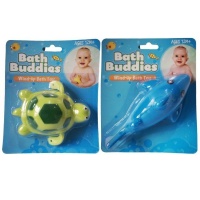 SourceDirect BathBuddies - Wind-Up Bath Toys Combo - Turtle & Shark Photo