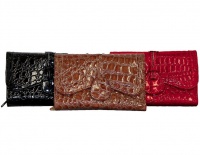 Fino Croc Faux Leather Value Pack Purse Set Photo