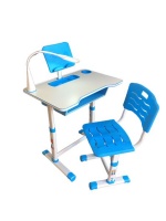 Quality Study Desk & Ergonomic Chair for children With Light Photo