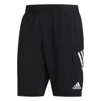 adidas - Men's 4KRFT 3-Stripe 9-Inch Shorts - Black Photo
