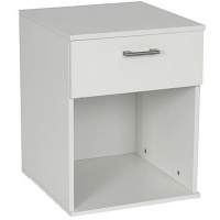 Kozi Furniture - Balaka 1 Drawer & Shelf - Bedside and Office Cabinet Photo