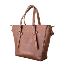 Leather Handbag Naomi 2.1 - Tan Photo