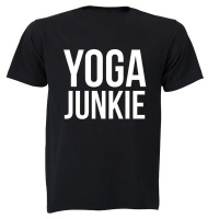 Yoga Junkie - Adults - T-Shirt Photo