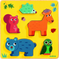 Djeco Wooden Puzzle - Frimours Photo