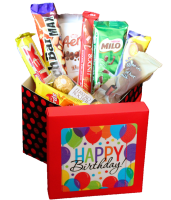 The Biltong Girl "Happy Birthday!" Chocolate gift Box Photo