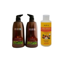 Argan Oil Moroccan Twin Pack & POSA Sulfate-Free Twin Hair & Scalp Oil Photo