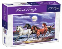Frank Galloping Horses 1000 Piece Puzzle Photo