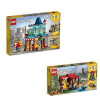 LEGO Creator Outback Cabin & Toy Store Bundle - 31098 & 31105 Photo